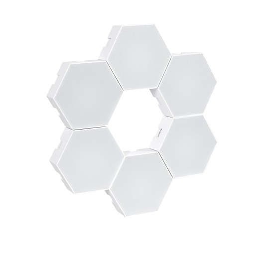 GloboStar® DIGIOCTA 90448 Σετ 6 Ψηφιακων LED RGB Φωτιστικών Κυψελών με Ψηφιακό Controller με WiFi Smart APP & Ασύρματο Χειριστήριο RF 2.4Ghz - LED SMD 5050 9W/Σετ 84PIXEL/Σετ 720lm/Σετ 120° DC 5V με USB 2.0 IP20 Πολύχρωμο RGB - Dimmable - Μ10.5 x Π10. GloboStar® DIGIOCTA 90448 Σετ 6 Ψηφιακων LED RGB Φωτιστικών Κυψελών με Ψηφιακό Controller με WiFi Smart APP & Ασύρματο Χειριστήριο RF 2.4Ghz - LED SMD 5050 9W/Σετ 84PIXEL/Σετ 720lm/Σετ 120° DC 5V με USB 2.0 IP20 Πολύχρωμο RGB - Dimmable - Μ10.5 x Π10.