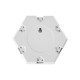GloboStar® DIGIOCTA 90448 Σετ 6 Ψηφιακων LED RGB Φωτιστικών Κυψελών με Ψηφιακό Controller με WiFi Smart APP & Ασύρματο Χειριστήριο RF 2.4Ghz - LED SMD 5050 9W/Σετ 84PIXEL/Σετ 720lm/Σετ 120° DC 5V με USB 2.0 IP20 Πολύχρωμο RGB - Dimmable - Μ10.5 x Π10. GloboStar® DIGIOCTA 90448 Σετ 6 Ψηφιακων LED RGB Φωτιστικών Κυψελών με Ψηφιακό Controller με WiFi Smart APP & Ασύρματο Χειριστήριο RF 2.4Ghz - LED SMD 5050 9W/Σετ 84PIXEL/Σετ 720lm/Σετ 120° DC 5V με USB 2.0 IP20 Πολύχρωμο RGB - Dimmable - Μ10.5 x Π10.