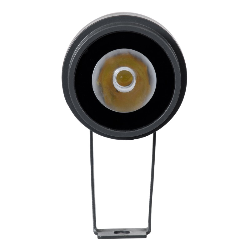 GLOBOSTAR® TREELIGHT-TREEGAL 90461 Σποτ Φωτισμού για Φυτά - Δέντρα με Βάση Μπετού & Κορμού LED 3W 330lm 15° DC 24V Αδιάβροχο IP65 Θερμό Λευκό 2700K Dimmable - Γκρι Ανθρακί - Μ5 x Π5 x Υ14.7cm - 3 Χρόνια Εγγύηση