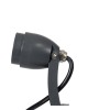 GLOBOSTAR® TREELIGHT-TREEGAL 90461 Σποτ Φωτισμού για Φυτά - Δέντρα με Βάση Μπετού & Κορμού LED 3W 330lm 15° DC 24V Αδιάβροχο IP65 Θερμό Λευκό 2700K Dimmable - Γκρι Ανθρακί - Μ5 x Π5 x Υ14.7cm - 3 Χρόνια Εγγύηση