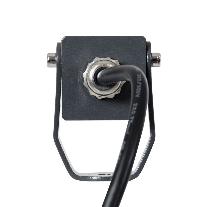 GLOBOSTAR® TREELIGHT-TREEMARO 90472 Σποτ Φωτισμού για Φυτά - Δέντρα LED 3W 330lm 8° DC 24V Αδιάβροχο IP65 Θερμό Λευκό 2700K Dimmable - Γκρι Ανθρακί - Μ3.5 x Π6.4 x Υ10cm - 3 Χρόνια Εγγύηση