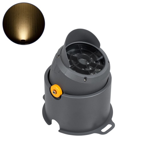 GLOBOSTAR® FLOOD-SIMA 90495 Κινούμενος Προβολέας Σποτ Wall Washer με Αντιθαμβωτική Γρίλια LED 36W 3240lm 30° DC 24V Αδιάβροχο IP67 Θερμό Λευκό 2700K Dimmable - Γκρι Ανθρακί - Μ21 x Π26 x Υ27cm - 3 Χρόνια Εγγύηση GloboStar® FLOOD-SIMA 90495 Κινούμενος Προβολέας - Σποτ Φωτισμού Wall Washer με Αντιθαμβωτική Γρίλια για Φωτισμό Κτιρίων LED 36W 3240lm 30° DC 24V Αδιάβροχο IP67 Μ21 x Π26 x Υ27cm Θερμό Λευκό 2700K - Γκρι Ανθρακί - 3 Years Warranty