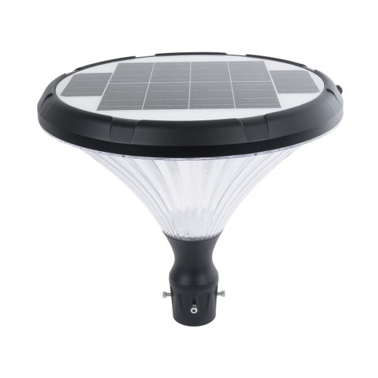 GLOBOSTAR® SOLARIOS 90502 Φωτιστικό Στύλου/Κολώνας Πλατείας/Πάρκου/Κήπου LED 40W 550lm 120° Ενσωματωμένο Φωτοβολταϊκό Panel 6V 12W & Επαναφορτιζόμενη Μπαταρία Li-ion 3.2V 15000mAh με Αισθητήρα Ημέρας-Νύχτας Αδιάβροχο IP65 Ψυχρό Λευκό 6000K - Γκρι Ανθρ GloboStar® SOLARIOS 90502 Professional LED Solar Urban Park Light Αυτόνομο Ηλιακό Φωτιστικό Πλατείας - Πάρκου - Κήπου 40W 550lm 120° με Ενσωματωμένο Φωτοβολταϊκό Panel 6V 12W & Επαναφορτιζόμενη Μπαταρία Li-ion 3.2V 15000mAh με Αισθητήρα Ημέρας-Νύχτας
