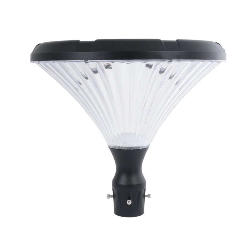 GloboStar® SOLARIOS 90502 Professional LED Solar Urban Park Light Αυτόνομο Ηλιακό Φωτιστικό Πλατείας - Πάρκου - Κήπου 40W 550lm 120° με Ενσωματωμένο Φωτοβολταϊκό Panel 6V 12W & Επαναφορτιζόμενη Μπαταρία Li-ion 3.2V 15000mAh με Αισθητήρα Ημέρας-Νύχτας