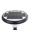 GloboStar® SOLARIOS 90502 Professional LED Solar Urban Park Light Αυτόνομο Ηλιακό Φωτιστικό Πλατείας - Πάρκου - Κήπου 40W 550lm 120° με Ενσωματωμένο Φωτοβολταϊκό Panel 6V 12W & Επαναφορτιζόμενη Μπαταρία Li-ion 3.2V 15000mAh με Αισθητήρα Ημέρας-Νύχτας