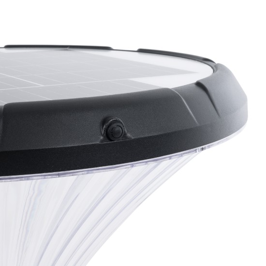 GLOBOSTAR® SOLARIOS 90502 Φωτιστικό Στύλου/Κολώνας Πλατείας/Πάρκου/Κήπου LED 40W 550lm 120° Ενσωματωμένο Φωτοβολταϊκό Panel 6V 12W & Επαναφορτιζόμενη Μπαταρία Li-ion 3.2V 15000mAh με Αισθητήρα Ημέρας-Νύχτας Αδιάβροχο IP65 Ψυχρό Λευκό 6000K - Γκρι Ανθρ GloboStar® SOLARIOS 90502 Professional LED Solar Urban Park Light Αυτόνομο Ηλιακό Φωτιστικό Πλατείας - Πάρκου - Κήπου 40W 550lm 120° με Ενσωματωμένο Φωτοβολταϊκό Panel 6V 12W & Επαναφορτιζόμενη Μπαταρία Li-ion 3.2V 15000mAh με Αισθητήρα Ημέρας-Νύχτας