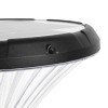 GLOBOSTAR® SQUARE 90503 Φωτιστικό Κεφαλής Post Top Πλατείας/Πάρκου/Κήπου LED 40W 1600lm 120° DC 5V με Ενσωματωμένο Φωτοβολταϊκό Panel 5V 25W & Επαναφορτιζόμενη Μπαταρία Li-ion 3.2V 30000mAh με Αισθητήρα Κίνησης-Ημέρας-Νύχτας Αδιάβροχο IP65 Θερμό Λευκό