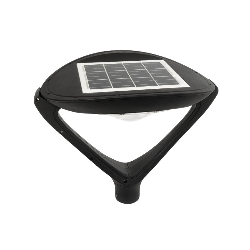 GLOBOSTAR® SQUARE 90507 Φωτιστικό Στύλου/Κολώνας Πλατείας/Πάρκου/Κήπου με Ασύρματο Χειριστήριο LED 20W 800lm 120° Ενσωματωμένο Φωτοβολταϊκό Panel 6V 20W & Επαναφορτιζόμενη Μπαταρία Li-ion 3.2V 20000mAh με Αισθητήρα Κίνησης-Ημέρας-Νύχτας Αδιάβροχο IP65