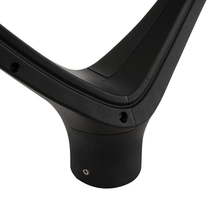 GLOBOSTAR® SQUARE 90507 Φωτιστικό Στύλου/Κολώνας Πλατείας/Πάρκου/Κήπου με Ασύρματο Χειριστήριο LED 20W 800lm 120° Ενσωματωμένο Φωτοβολταϊκό Panel 6V 20W & Επαναφορτιζόμενη Μπαταρία Li-ion 3.2V 20000mAh με Αισθητήρα Κίνησης-Ημέρας-Νύχτας Αδιάβροχο IP65