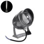 GloboStar® SPOT-XENIA 90509 Σποτ Φωτισμου Wall Washer LED 16W 1600lm 3° DC 24V Αδιάβροχο IP65 Φ9 x Υ12cm Ψυχρό Λευκό 6000K Dimmable - Σφυρήλατο Γκρι - 3 Years Warranty