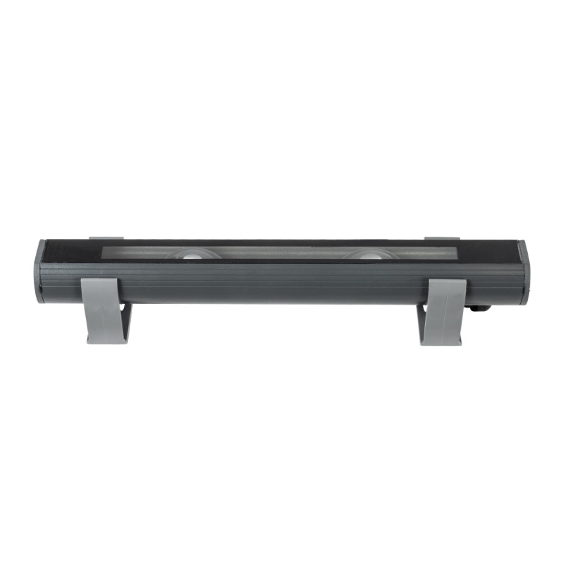 GloboStar® WINDOW-BARI 90513 Αρχιτεκτονικό Φωτιστικό Ανάδειξης Παραθύρων & Θυρών - Window & Door Light LED 12W 1020lm 8x180° DC 24V Αδιάβροχο IP65 Μ30 x Π4 x Υ3.5cm RGBW DMX512 - Γκρι Ανθρακί - 3 Χρόνια Εγγύηση