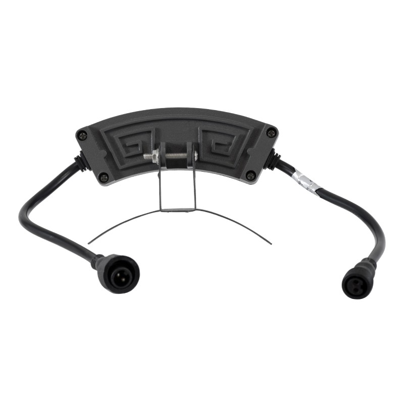 GLOBOSTAR® TREELIGHT-PLANTE 90514 Κυρτή Μπάρα Φωτισμού Wall Washer για Φυτά - Δέντρα LED 3W 315lm 15° DC 24V Αδιάβροχο IP65 Πορτοκαλί 2200K Dimmable - Γκρι Ανθρακί - Μ11 x Π3 x Υ8cm - 3 Χρόνια Εγγύηση