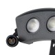 GLOBOSTAR® TREELIGHT-PLANTE 90517 Κυρτή Μπάρα Φωτισμού Wall Washer για Φυτά - Δέντρα LED 3W 255lm 15° DC 24V Αδιάβροχο IP65 Πράσινο Dimmable - Γκρι Ανθρακί - Μ11 x Π3 x Υ8cm - 3 Χρόνια Εγγύηση