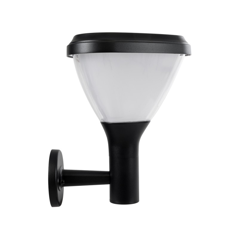 GloboStar® NATURE 90526 Αυτόνομο Ηλιακό Φωτιστικό Κήπου - Απλίκα Αρχιτεκτονικού Φωτισμού Εξωτερικού Χώρου LED 10W 330lm 120° με Ενσωματωμένο Φωτοβολταϊκό Panel 6V 2W & Επαναφορτιζόμενη Μπαταρία Li-ion 3.2V 1800mAh με Αισθητήρα Ημέρας-Νύχτας - Αδιάβροχ