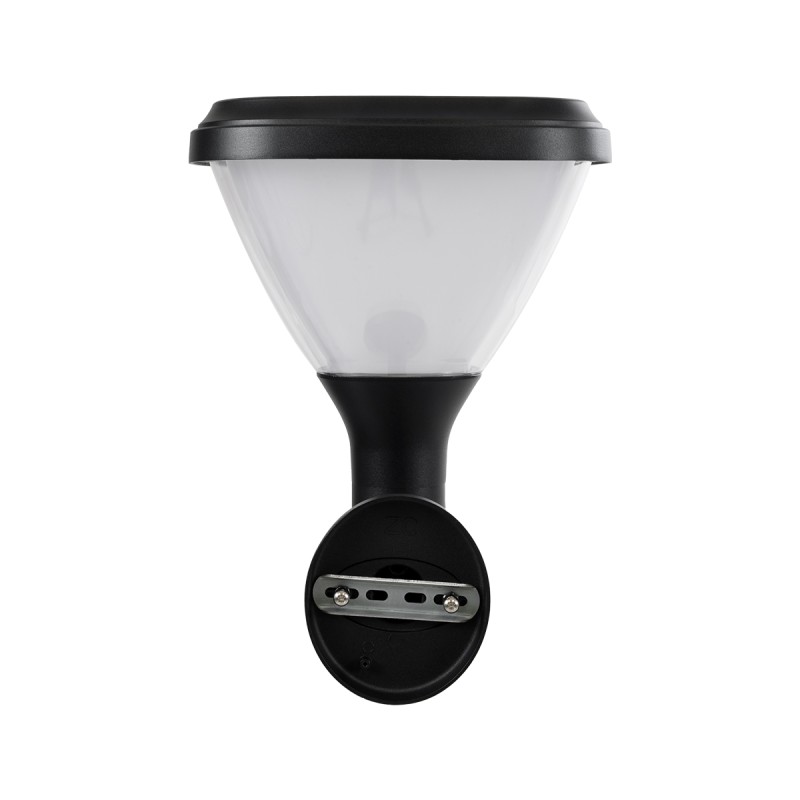 GloboStar® NATURE 90526 Αυτόνομο Ηλιακό Φωτιστικό Κήπου - Απλίκα Αρχιτεκτονικού Φωτισμού Εξωτερικού Χώρου LED 10W 330lm 120° με Ενσωματωμένο Φωτοβολταϊκό Panel 6V 2W & Επαναφορτιζόμενη Μπαταρία Li-ion 3.2V 1800mAh με Αισθητήρα Ημέρας-Νύχτας - Αδιάβροχ