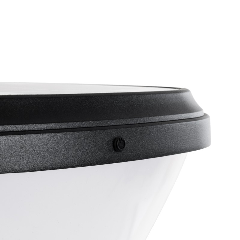 GloboStar® NATURE 90526 Αυτόνομο Ηλιακό Φωτιστικό Κήπου - Απλίκα Αρχιτεκτονικού Φωτισμού Εξωτερικού Χώρου LED 10W 330lm 120° με Ενσωματωμένο Φωτοβολταϊκό Panel 6V 2W & Επαναφορτιζόμενη Μπαταρία Li-ion 3.2V 1800mAh με Αισθητήρα Ημέρας-Νύχτας - Αδιάβροχ