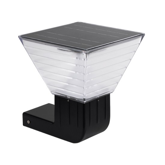 GLOBOSTAR® GRACIOUS 90529 Φωτιστικό Κολωνάκι Κήπου LED 10W 330lm 120° με Ενσωματωμένο Φωτοβολταϊκό Panel 6V 2W & Επαναφορτιζόμενη Μπαταρία Li-ion 3.2V 1800mAh με Αισθητήρα Ημέρας-Νύχτας Αδιάβροχο IP65 Θερμό Λευκό 2700K - Ψυχρό Λευκό 6000K - Γκρι Ανθρα GloboStar® GRACIOUS 90529 Αυτόνομο Ηλιακό Φωτιστικό Κήπου - Απλίκα Αρχιτεκτονικού Φωτισμού Εξωτερικού Χώρου LED 10W 330lm 120° με Ενσωματωμένο Φωτοβολταϊκό Panel 6V 2W & Επαναφορτιζόμενη Μπαταρία Li-ion 3.2V 1800mAh με Αισθητήρα Ημέρας-Νύχτας - Αδιάβρ