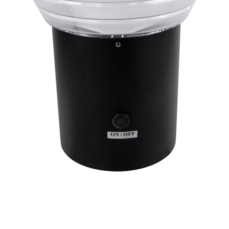 GloboStar® VEGGIE 90530 Αυτόνομο Ηλιακό Φωτιστικό Κήπου - Απλίκα Αρχιτεκτονικού Φωτισμού Εξωτερικού Χώρου LED 10W 330lm 120° με Ενσωματωμένο Φωτοβολταϊκό Panel 6V 2W & Επαναφορτιζόμενη Μπαταρία Li-ion 3.2V 1800mAh με Αισθητήρα Ημέρας-Νύχτας - Αδιάβροχ