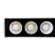 GloboStar® WASHER-JAVIA 90556 Μπάρα Φωτισμού Wall Washer LED 48W 4320lm 5° DC 24V Αδιάβροχο IP67 Μ100 x Π5.2 x Υ3.6cm (Υ8.5 με Βάση) Φυσικό Λευκό 4500K - Γκρι Ανθρακί - 3 Years Warranty