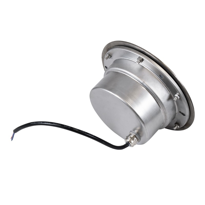 GloboStar® UNDERWATER-JULIA 90569 Υποβρύχιο Χωνευτό Φωτιστικό Σποτ Ειδικό για Σιντριβάνια LED 12W 1140lm 15° DC 24V Αδιάβροχο IP68 Φ18 x Υ11.2cm Φυσικό Λευκό 4500K - Ανοξείδωτο Ατσάλι - 3 Χρόνια Εγγύηση