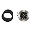 GloboStar® UNDERWATER-JULIA 90569 Υποβρύχιο Χωνευτό Φωτιστικό Σποτ Ειδικό για Σιντριβάνια LED 12W 1140lm 15° DC 24V Αδιάβροχο IP68 Φ18 x Υ11.2cm Φυσικό Λευκό 4500K - Ανοξείδωτο Ατσάλι - 3 Χρόνια Εγγύηση