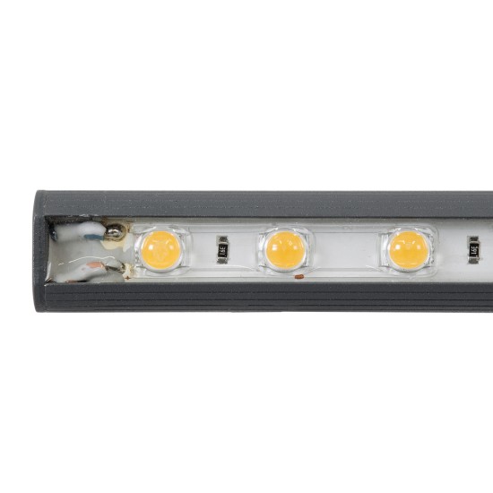 GLOBOSTAR® WASHER-STELLAR 90575 Μπάρα Φωτισμού Wall Washer LED 12W 1080lm 30° DC 24V Αδιάβροχο IP65 Θερμό Λευκό 2700K Dimmable - Γκρι Ανθρακί - Μ100 x Π2 x Υ1.8cm - 3 Χρόνια Εγγύηση GLOBOSTAR® WASHER-STELLAR 90575 Μπάρα Φωτισμού Wall Washer LED 12W 1080lm 30° DC 24V Αδιάβροχο IP65 Θερμό Λευκό 2700K Dimmable - Γκρι Ανθρακί - Μ100 x Π2 x Υ1.8cm - 3 Χρόνια Εγγύηση