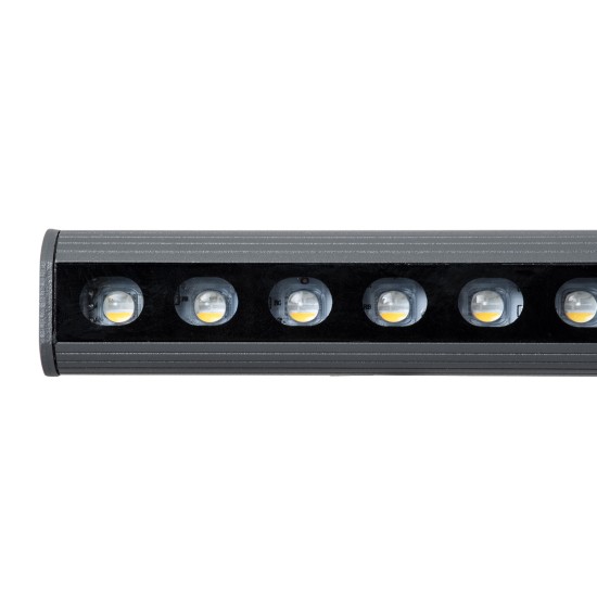 GLOBOSTAR® WASHER-STELLAR 90577 Μπάρα Φωτισμού Wall Washer LED 12W 1020lm 30° DC 24V Αδιάβροχο IP65 Πολύχρωμο RGBW Dimmable DMX512 - Γκρι Ανθρακί - Μ100 x Π3.2 x Υ3cm - 3 Χρόνια Εγγύηση GLOBOSTAR® WASHER-STELLAR 90577 Μπάρα Φωτισμού Wall Washer LED 12W 1020lm 30° DC 24V Αδιάβροχο IP65 Πολύχρωμο RGBW Dimmable DMX512 - Γκρι Ανθρακί - Μ100 x Π3.2 x Υ3cm - 3 Χρόνια Εγγύηση