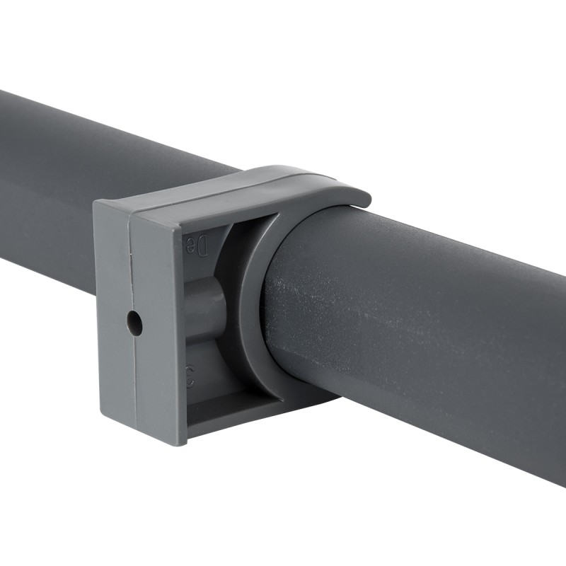 GLOBOSTAR® WASHER-STELLAR 90577 Μπάρα Φωτισμού Wall Washer LED 12W 1020lm 30° DC 24V Αδιάβροχο IP65 Πολύχρωμο RGBW Dimmable DMX512 - Γκρι Ανθρακί - Μ100 x Π3.2 x Υ3cm - 3 Χρόνια Εγγύηση