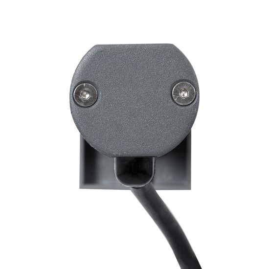 GLOBOSTAR® WASHER-PANDA 90578 Μπάρα Φωτισμού Wall Washer LED 18W 1620lm 15° DC 24V Αδιάβροχο IP65 Πορτοκαλί 2200K Dimmable - Γκρι Ανθρακί - Μ100 x Π4 x Υ3.5cm - 3 Χρόνια Εγγύηση