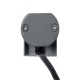GLOBOSTAR® WASHER-PANDA 90578 Μπάρα Φωτισμού Wall Washer LED 18W 1620lm 15° DC 24V Αδιάβροχο IP65 Πορτοκαλί 2200K Dimmable - Γκρι Ανθρακί - Μ100 x Π4 x Υ3.5cm - 3 Χρόνια Εγγύηση
