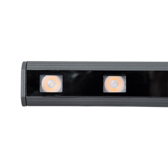 GLOBOSTAR® WASHER-PANDA 90579 Μπάρα Φωτισμού Wall Washer LED 18W 1620lm 15° DC 24V Αδιάβροχο IP65 Θερμό Λευκό 2700K Dimmable - Γκρι Ανθρακί - Μ100 x Π4 x Υ3.5cm - 3 Χρόνια Εγγύηση GloboStar® WASHER-PANDA 90579 Μπάρα Φωτισμού Ultra Slim Wall Washer LED 18W 1620lm 15° DC 24V Αδιάβροχο IP67 Μ100 x Π4 x Υ3.5cm Θερμό Λευκό 2700K - Γκρι Ανθρακί - 3 Years Warranty