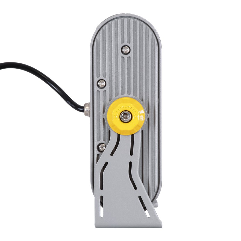 GloboStar® WASHER-PANDA 90582 Μπάρα Φωτισμού Ultra Slim Wall Washer LED 36W 3060lm 15° DC 24V Αδιάβροχο IP67 Μ100 x Π4 x Υ3.5cm Αρχιτεκτονικό Πορτοκαλί 2200K - Γκρι Ανθρακί - 3 Years Warranty