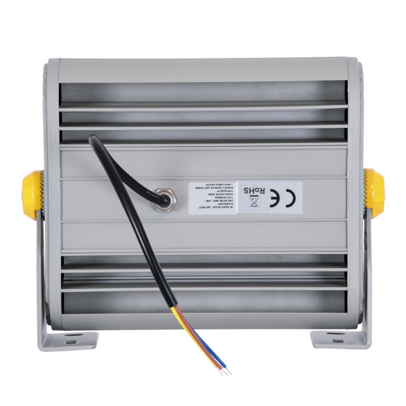 GloboStar® WASHER-PANDA 90582 Μπάρα Φωτισμού Ultra Slim Wall Washer LED 36W 3060lm 15° DC 24V Αδιάβροχο IP67 Μ100 x Π4 x Υ3.5cm Αρχιτεκτονικό Πορτοκαλί 2200K - Γκρι Ανθρακί - 3 Years Warranty