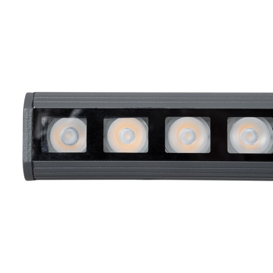 GLOBOSTAR® WASHER-PANDA 90582 Μπάρα Φωτισμού Wall Washer LED 36W 3060lm 15° DC 24V Αδιάβροχο IP67 Αρχιτεκτονικό Πορτοκαλί 2200K Dimmable - Γκρι Ανθρακί - Μ100 x Π4 x Υ3.5cm - 3 Χρόνια Εγγύηση GloboStar® WASHER-PANDA 90582 Μπάρα Φωτισμού Ultra Slim Wall Washer LED 36W 3060lm 15° DC 24V Αδιάβροχο IP67 Μ100 x Π4 x Υ3.5cm Αρχιτεκτονικό Πορτοκαλί 2200K - Γκρι Ανθρακί - 3 Years Warranty