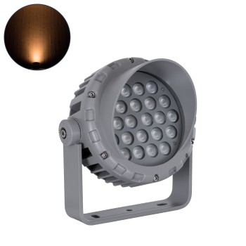 GLOBOSTAR® WASHERPANDA 90585 Μπάρα Φωτισμού Wall Washer LED 36W 3060lm 15° DC 24V Αδιάβροχο IP67 Πολύχρωμο RGBW Dimmable DMX512 - Bridgelux SMD Chip - Γκρι Ανθρακί - Μ100 x Π4 x Υ3.5cm - 3 Χρόνια Εγγύηση