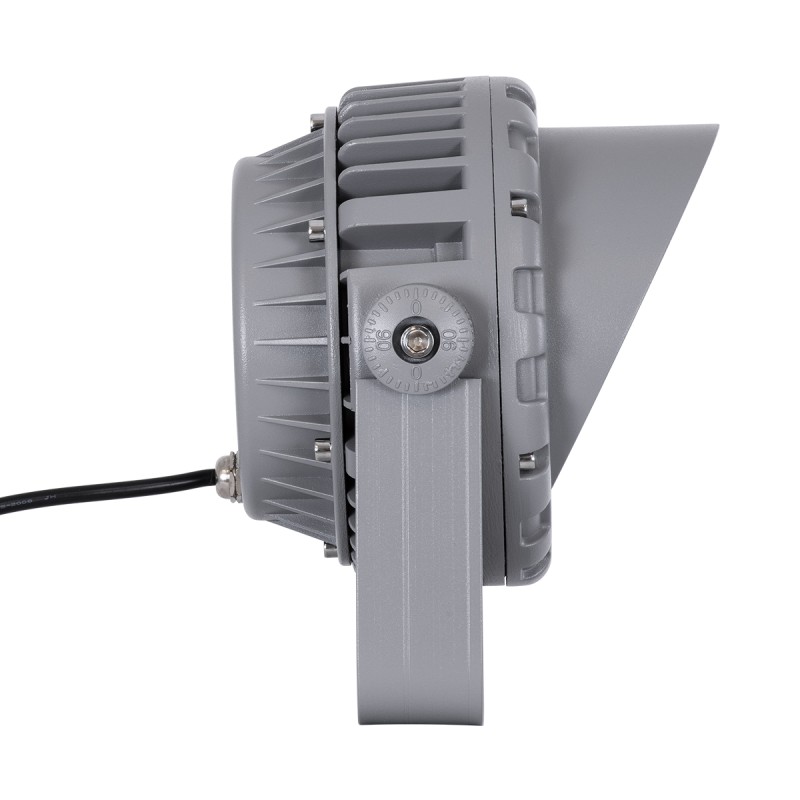 GloboStar® WASHER-PANDA 90585 Μπάρα Φωτισμού Ultra Slim Wall Washer LED 36W 3060lm 15° DC 24V Αδιάβροχο IP67 Μ100 x Π4 x Υ3.5cm Πολύχρωμο RGBW DMX512 - Γκρι Ανθρακί - 3 Χρόνια Εγγύηση