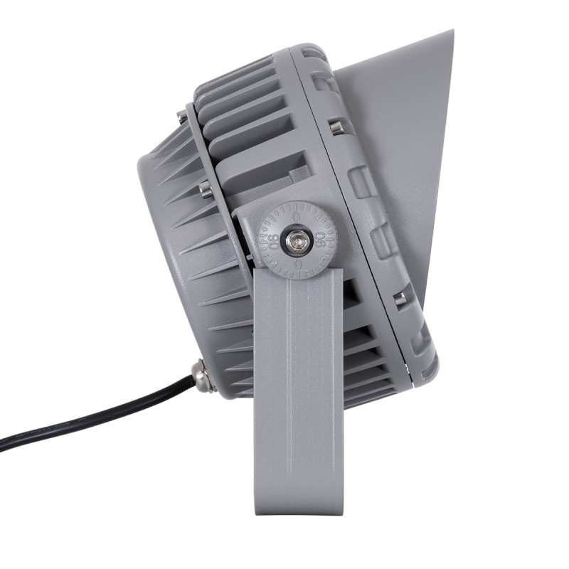 GloboStar® WASHER-PANDA 90585 Μπάρα Φωτισμού Ultra Slim Wall Washer LED 36W 3060lm 15° DC 24V Αδιάβροχο IP67 Μ100 x Π4 x Υ3.5cm Πολύχρωμο RGBW DMX512 - Γκρι Ανθρακί - 3 Χρόνια Εγγύηση