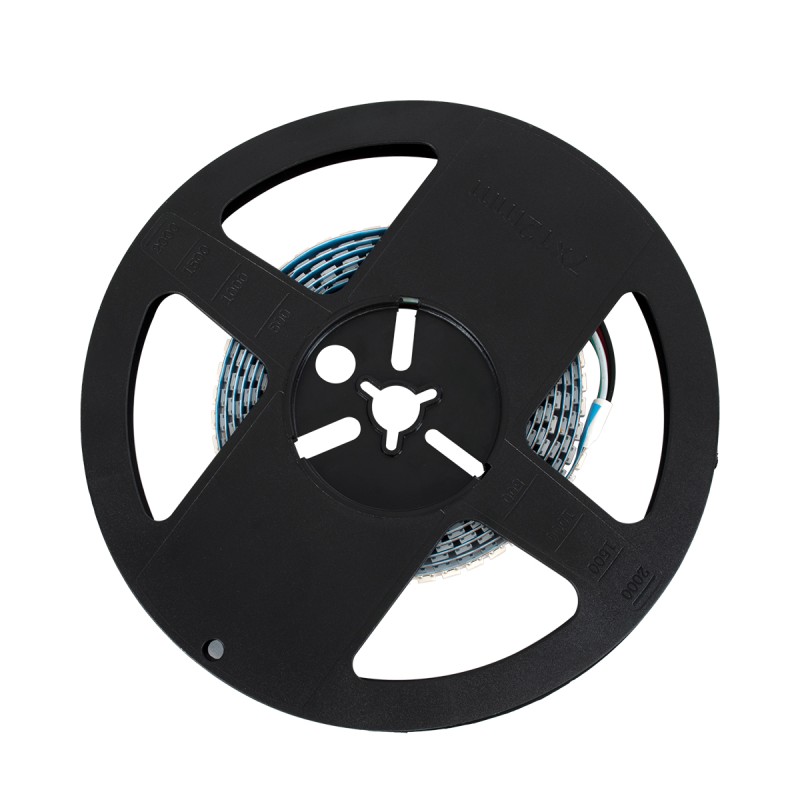 GloboStar® 90597 Digital Pixel Addressable Strip 3 PIN - Ψηφιακή Ταινία LED SMD 5050 36W/m 144LED/m 144PIXEL/m SPI/TTL Protocol IC WS2812/SK6812 2880lm/m 120° DC 5V IP20 RGB - Λευκό Σώμα - Μ2000 x Π12 x Υ2mm - Συσκευασία 2 Μέτρων - 5 Χρόνια Εγγύηση