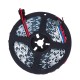 GloboStar® 90603 Digital Pixel Addressable Strip 4 PIN - Ψηφιακή Ταινία LED SMD 5050 14W/m 60LED/m 60PIXEL/m SPI/TTL Protocol IC TM1908 1296lm/m 120° DC 12V IP20 Θερμό Λευκό 2700K - Λευκό Σώμα - Μ5000 x Π10 x Υ2mm - Συσκευασία 5 Μέτρων - 5 Χρόνια Εγγύηση