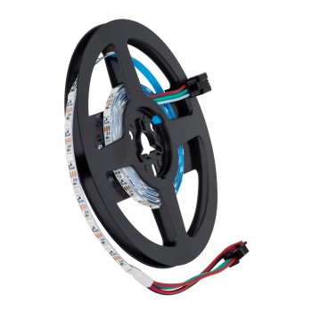 GLOBOSTAR® DIGIPRO 90605 Ψηφιακή Pixel Addressable Ταινία LED 14.4W/m 864lm/m 120° DC 5V IP20 60 x SMD3535 Chip/m 60 x Pixel/m Πολύχρωμο RGB Dimmable SPI/TTL Protocol IC WS2812/SK6812 - Sanan SMD Chip - Μ200 x Π0.4 x Υ0.1cm - Ρολό 2 Μέτρων - 5 Χρόνια Εγγύ