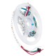 GloboStar® 90606 Digital Pixel Addressable Strip Ultra Slim 3 PIN - Nano Zig Zag S Ψηφιακή Ταινία LED SMD 5050 14W/m 60LED/m 20PIXEL/m SPI/TTL Protocol IC WS2812/SK6812 1152lm/m 120° DC 5V IP20 RGB - Λευκό Σώμα - Μ2000 x Π6 x Υ2mm - Συσκευασία 2 Μέτρων -
