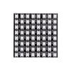 GloboStar® 90607 Digital Pixel Addressable Plate - Ψηφιακή Πλακέτα LED SMD 5050 15.3W/m 64LED/unit 64PIXEL/unit SPI/TTL Protocol IC WS2812/SK6812 1224lm/unit 120° DC 5V IP20 RGB - Μαύρο Σώμα - Μ80 x Π80 x Υ2mm - 5 Χρόνια Εγγύηση