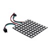 GloboStar® 90607 Digital Pixel Addressable Plate - Ψηφιακή Πλακέτα LED SMD 5050 15.3W/m 64LED/unit 64PIXEL/unit SPI/TTL Protocol IC WS2812/SK6812 1224lm/unit 120° DC 5V IP20 RGB - Μαύρο Σώμα - Μ80 x Π80 x Υ2mm - 5 Χρόνια Εγγύηση