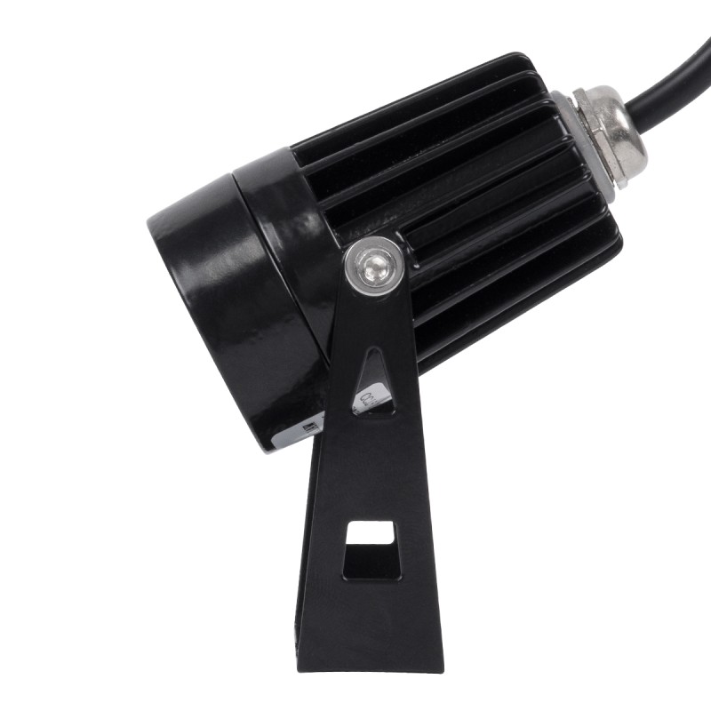 GLOBOSTAR® SPOT-TOLA 90631 Αρχιτεκτονικό Σποτ Φωτισμου LED 1W 110lm 10° DC 24V Αδιάβροχο IP65 Θερμό Λευκό 2700K Dimmable - Γκρι Ανθρακί - Μ5 x Π5 x Υ9cm - 3 Χρόνια Εγγύηση