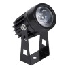 GLOBOSTAR® SPOT-TOLA 90631 Αρχιτεκτονικό Σποτ Φωτισμου LED 1W 110lm 10° DC 24V Αδιάβροχο IP65 Θερμό Λευκό 2700K Dimmable - Γκρι Ανθρακί - Μ5 x Π5 x Υ9cm - 3 Χρόνια Εγγύηση