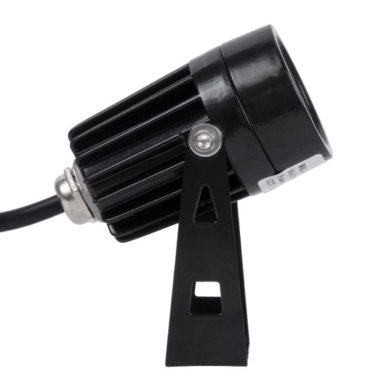 GLOBOSTAR® SPOT-TOLA 90631 Αρχιτεκτονικό Σποτ Φωτισμου LED 1W 110lm 10° DC 24V Αδιάβροχο IP65 Θερμό Λευκό 2700K Dimmable - Γκρι Ανθρακί - Μ5 x Π5 x Υ9cm - 3 Χρόνια Εγγύηση