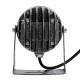 GloboStar® SPOT-XENIA 90634 Σποτ Φωτισμου Wall Washer LED 16W 1280lm 3° dc 24V Αδιάβροχο IP65 Φ9 x Υ12cm Μπλε - Σφυρήλατο Γκρι - 3 Years Warranty