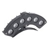 GLOBOSTAR® TREELIGHT-GINA 90679 Κυρτή Μπάρα Φωτισμού Wall Washer για Φυτά - Δέντρα LED 6W 660lm 30° DC 24V Αδιάβροχο IP65 Θερμό Λευκό 2700K Dimmable - Γκρι Ανθρακί - Μ18 x Π3.5 x Υ7cm - 3 Χρόνια Εγγύηση