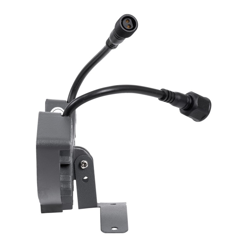 GLOBOSTAR® TREELIGHT-GINA 90679 Κυρτή Μπάρα Φωτισμού Wall Washer για Φυτά - Δέντρα LED 6W 660lm 30° DC 24V Αδιάβροχο IP65 Θερμό Λευκό 2700K Dimmable - Γκρι Ανθρακί - Μ18 x Π3.5 x Υ7cm - 3 Χρόνια Εγγύηση