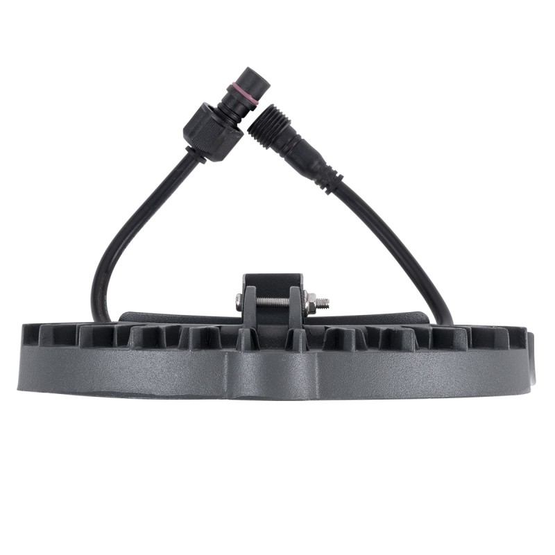 GLOBOSTAR® TREELIGHT-GINA 90679 Κυρτή Μπάρα Φωτισμού Wall Washer για Φυτά - Δέντρα LED 6W 660lm 30° DC 24V Αδιάβροχο IP65 Θερμό Λευκό 2700K Dimmable - Γκρι Ανθρακί - Μ18 x Π3.5 x Υ7cm - 3 Χρόνια Εγγύηση